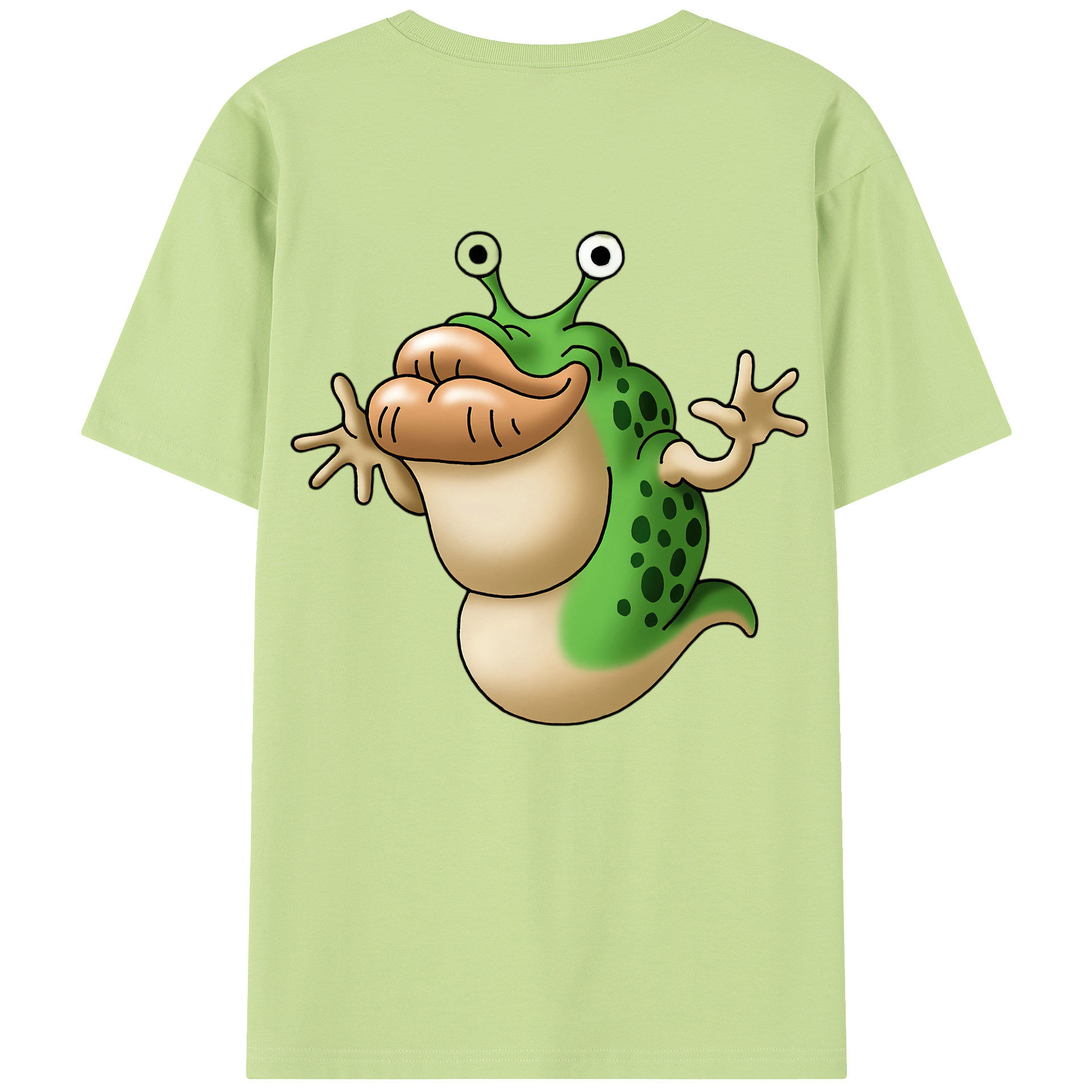 （画像用） ドラゴンクエスト Doragon Kuesuto Dragon Quest 綿100％半袖Tシャツ（背面プリント）
